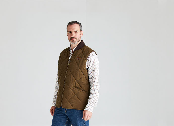 Ridgeline Wester Skeld Gilet | Moody Teak - Image 3