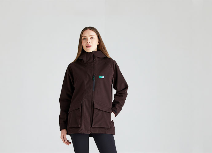 Ridgeline Women's Rhea Jacket Deep Bark