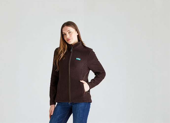 Ridgeline Women's Brenna Fleece Deep Bark